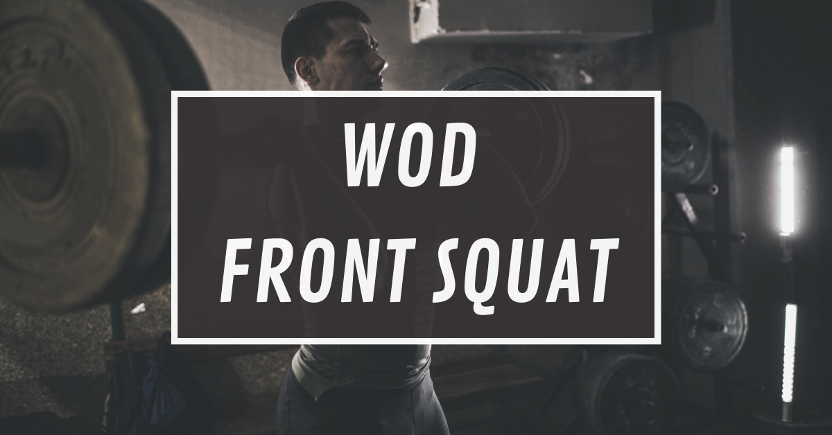 Entrainement front squat