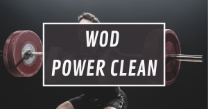 Entrainement power clean