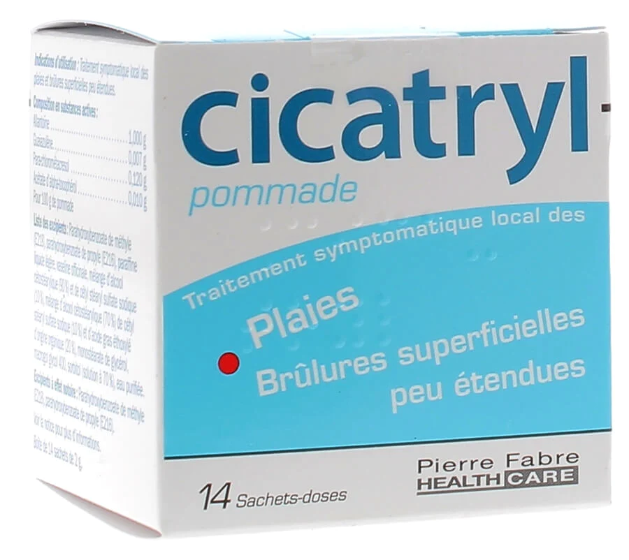 Boîte de pommade réparatrice Cicatryl