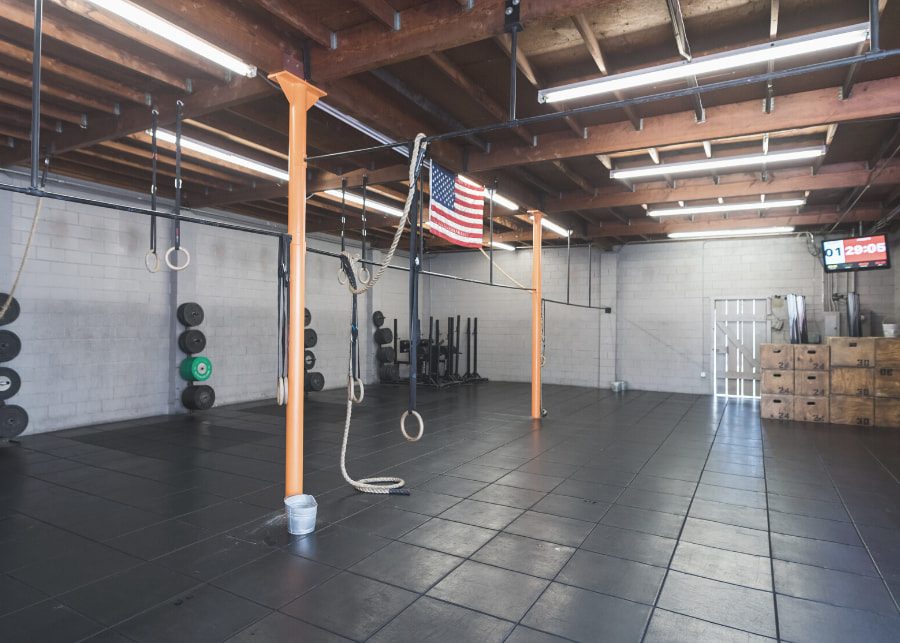 salle d'entrainement de crossfit