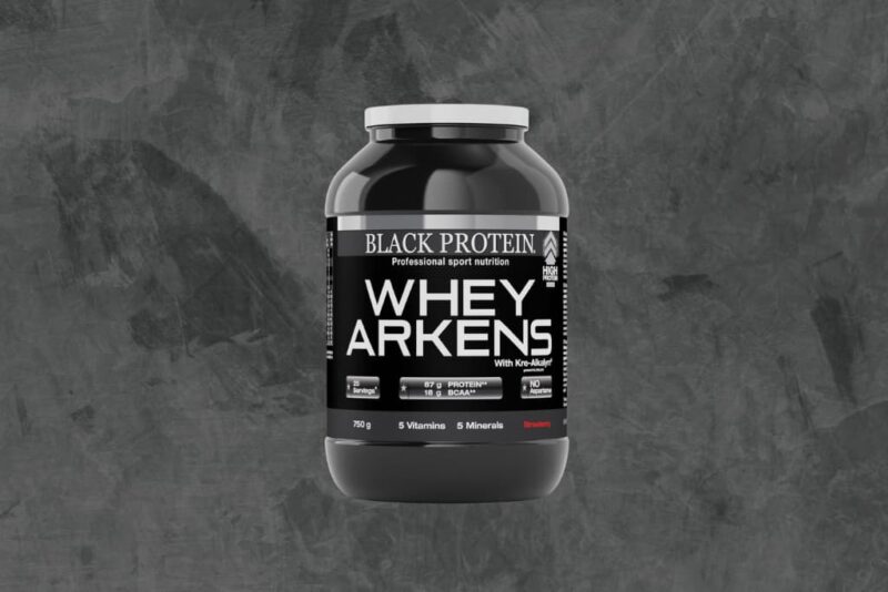 avis whey arkens black protein