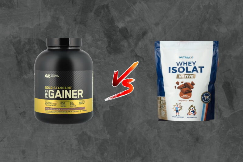 whey ou gainer
