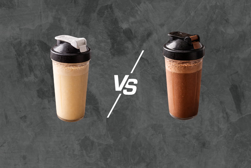 whey vanille ou chocolat